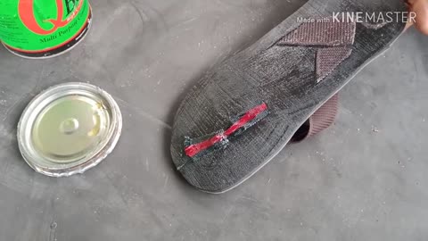 Traditional tool for making sandals