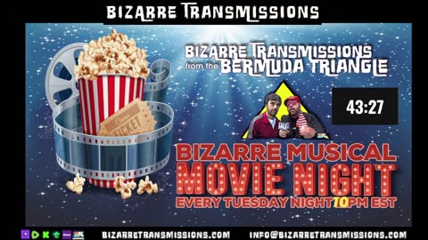 Bizarre Transmissions from the Bermuda Triangle Presents: Bizarre Movie Nights and Days