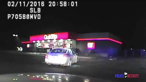 Dashcam Video Shows Police Using Pepper Balls To Arrest Suspect