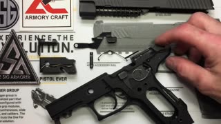 Sig Sauer P226 disassembly