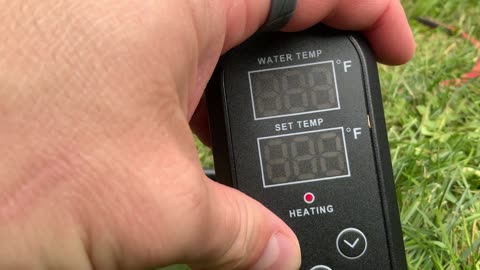 Results after 39 Minutes Have Elapsed at 180 Degrees Fahrenheit; Give Me Homeostasis! Will I Be Shocked? Touching the Immersion Water Heater While Turned On; and Increasing the Thermostat from 180 to 200 Degrees Fahrenheit, with 10/12/2023 11:56