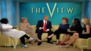 President Trump On The View