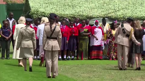 King Charles honors world war veterans in Kenya