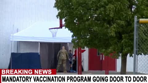 Forced Vaccination Door To Door Children At Schools