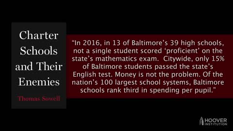 Tom Sowell on charter schools