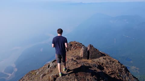 The top of Mt Cheam