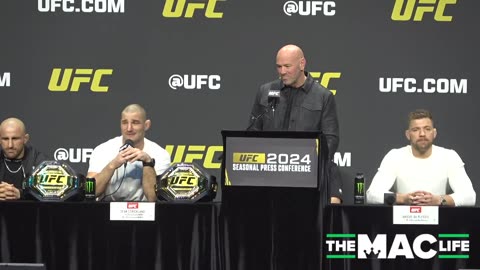 UFC 2024 Final Seasonal Press Conference