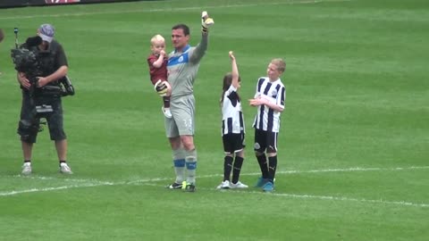 Farewell Steve Harper - Newcastle United GK Last Match For Newcastle United