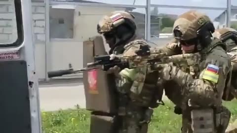 Russian FSB during training in 2018