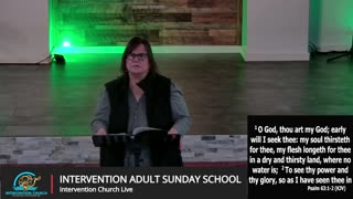 Intervention Church Live Adult Sunday School