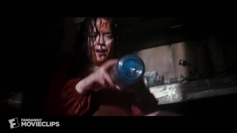 Evil Dead movie clips - Blood falls Don Rises HD