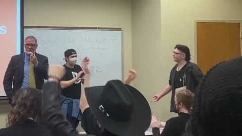 Leftists Go CRAZY At University Of North Texas Conservative Club Meeting