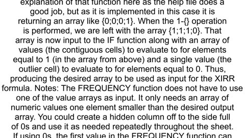 Including a nonadjacent cell in a Range series in the XIRR formula