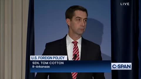 Senator Cotton Speaks at the National Review Institute's Forum on Foreign Policy