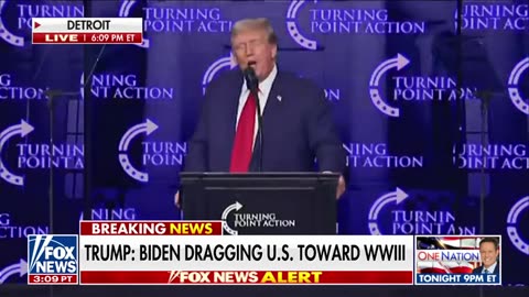 Trump blasts Biden's trade policy during speech in Michigan Gutfeld News