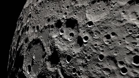 Apolo 13 view of moon