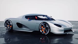 Koenigsegg CC850 early animation