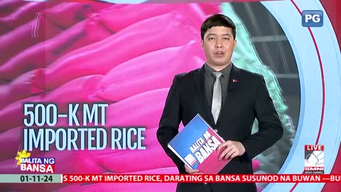 Halos 500-K MT imported rice, darating sa bansa susunod na buwan —BPI