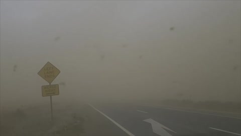 Dust Storm in South Australia