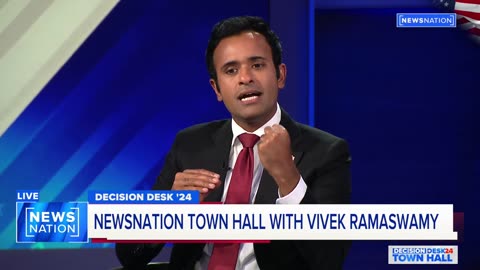 Vivek Ramaswamy Town Hall on NewsNation - 08.14.2023