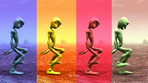 Alien dance VS Funny alien VS Dame tu cosita VS Funny alien dance VS Green alien dance VS Dance