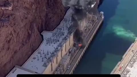 Breaking News Heavy Explosion Hooverdam in Nevada 07/19/22