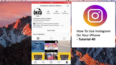How to USE Instagram on iPhone - Save Your Own Multiple IG Stories On Instagram | Tutorial 40