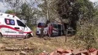 Video: Grave accidente de una volqueta en Curití