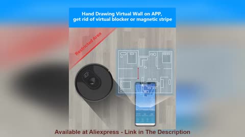 ⚡️ ABIR Robot Vacuum Cleaner X6, Triple Navigation, Wifi App, Map Display, Remote Upgrade, Hand Draw