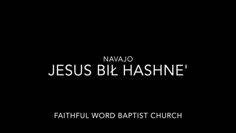 Jesus Bił Hashne (Navajo - I Must Tell Jesus) | sanderson1611 Channel Revival 2017
