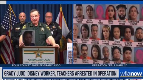 Look at that Disney workers and teachers busted.