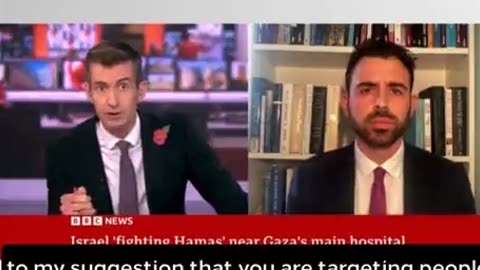 BBC anchor confronts Israeli government spokesperson, Eylon Levy
