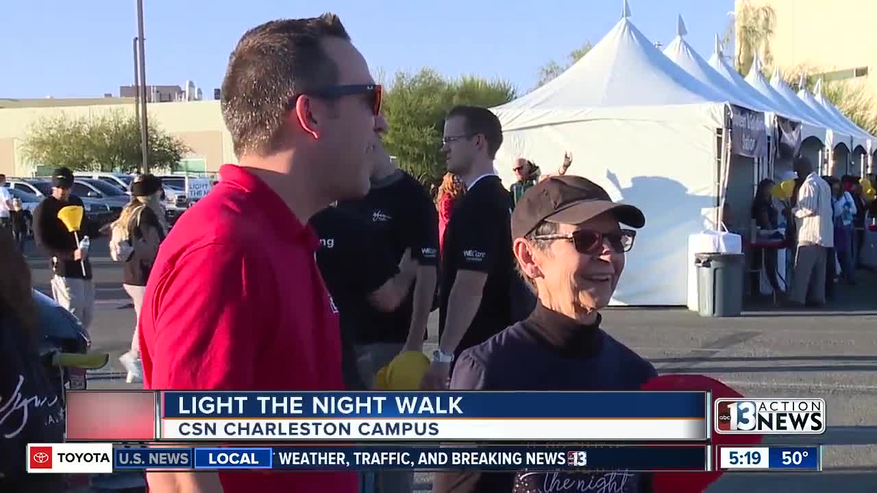 Light The Night Walk in Las Vegas