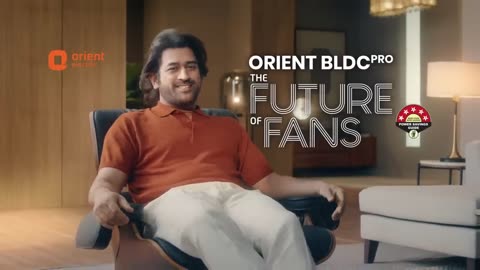 Witness the Future of Fans with Orient Electric __ Hindi 30s __ Dhoni
