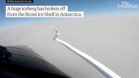 Huge iceberg breaks off from Antarctica