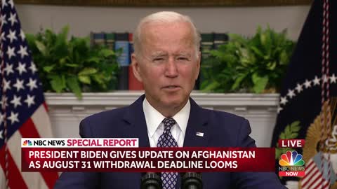 LIVE: Biden Delivers Remarks On Afghanistan