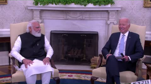 PM Modi's remarks during bilateral meeting with US President Biden