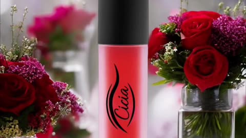 Cicia Premium Red Lip Oil - Cherry Moisturizing and Nourishing Glossy Finish | Lip Care Treatment