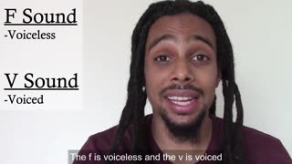 American Pronunciation F vs V (Voiced & Voiceless Sounds)