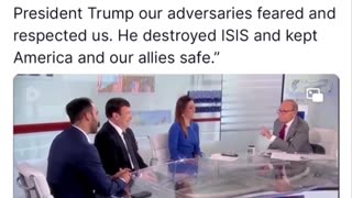 America was feared & respected with President Trump