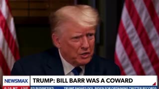 Bill Barr is a coward