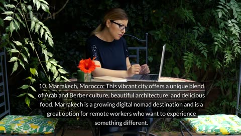 Top 10 Digital Nomad Destinations: Remote Work Havens with a View #tourist #workfromhome