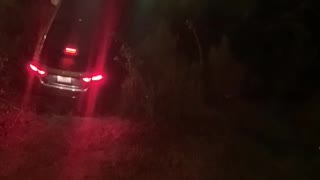 Drunk guy drives into tall grass (Part 1 of 4)