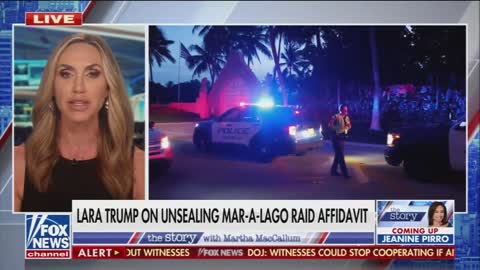 Lara Trump Sounds Off On Affidavit Used To Justify FBI Raid On Mar-a-Lago
