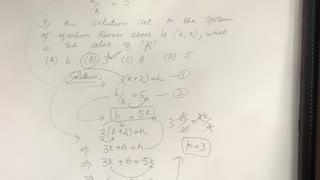 Finding k value #sat #gsat #math #satmath #aps #mathematics