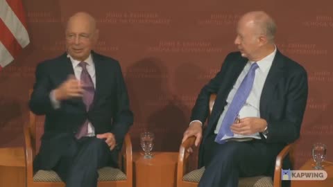 Klaus Schwab Boasts of Trudeau and Putin as 'Young Global Leaders'