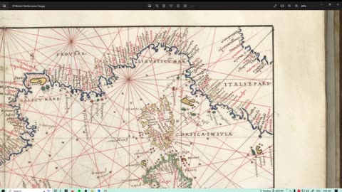 book 002 - 1544 - Portolan Atlas of 9 Charts and a World Map