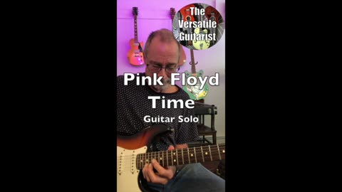 Time by Pink Floyd - Guitar Solo Cover