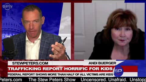 Stew Peters: Trafficking Report Horrific For Kids!