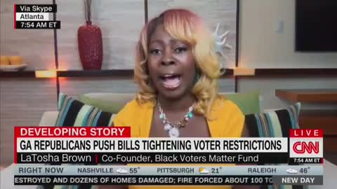 Activist Calls for Cancelling of GOP on Live Television Totally Unchecked
